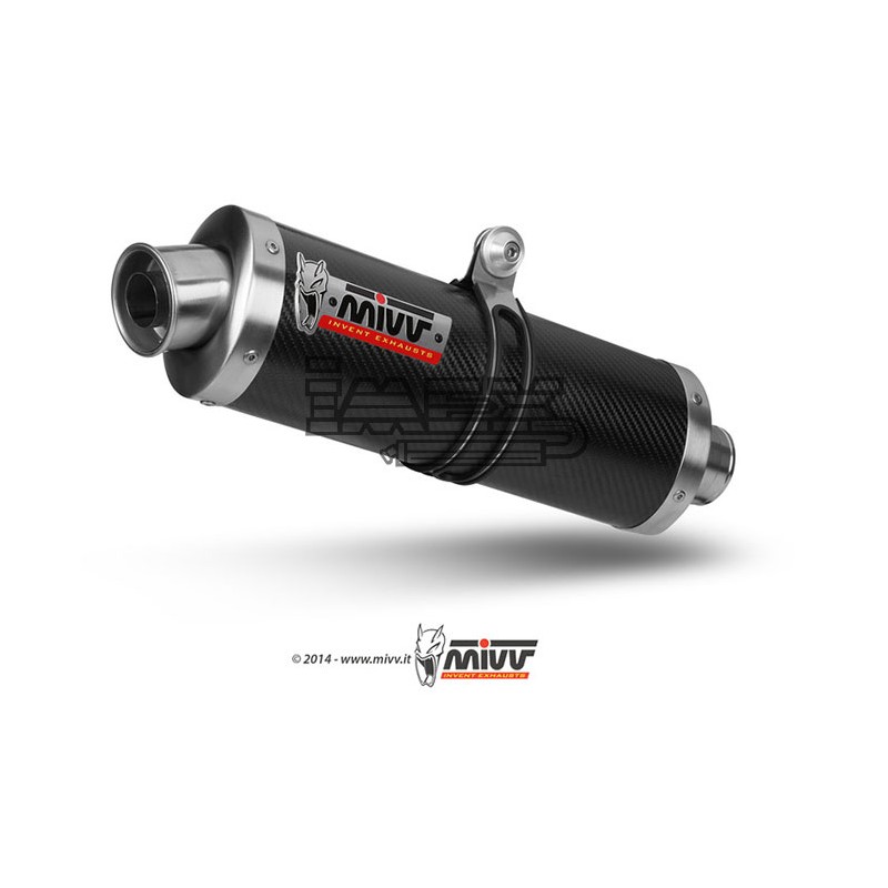 Silencieux MIVV OVAL YAMAHA FZ1 / FAZER 2006-2016