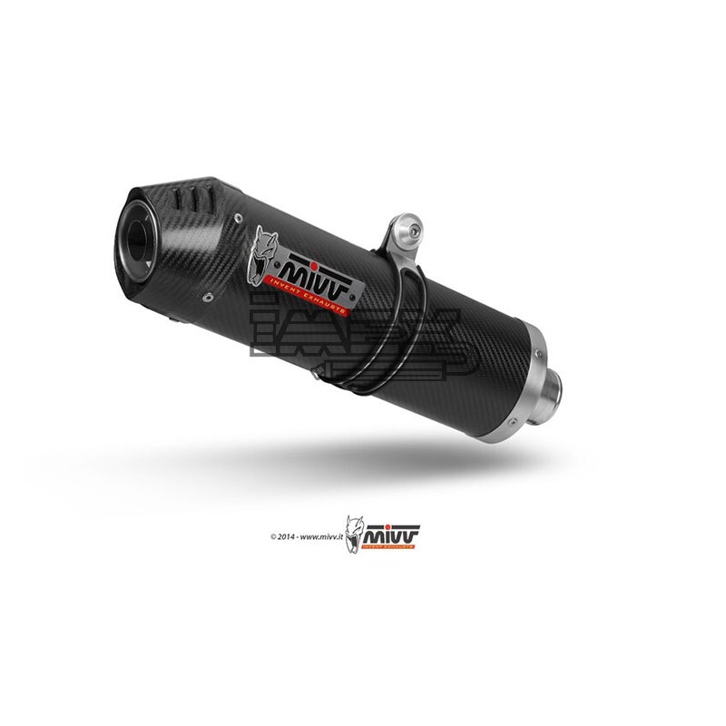 Ligne Complète MIVV OVAL SUZUKI DL 650 V-STROM 2007-2011