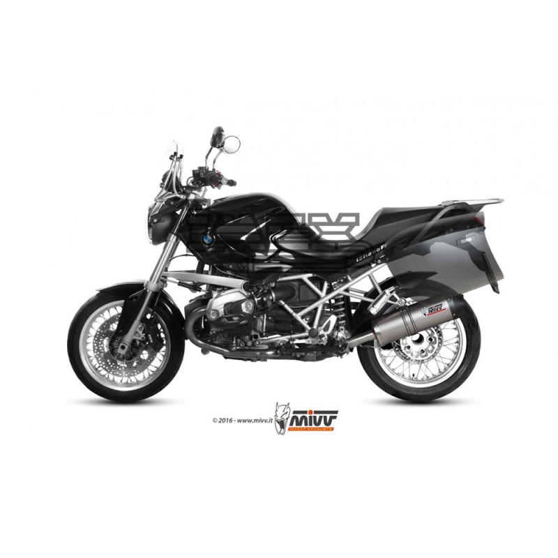 Silencieux MIVV OVAL BMW R 1200 R/RS 2011-2014