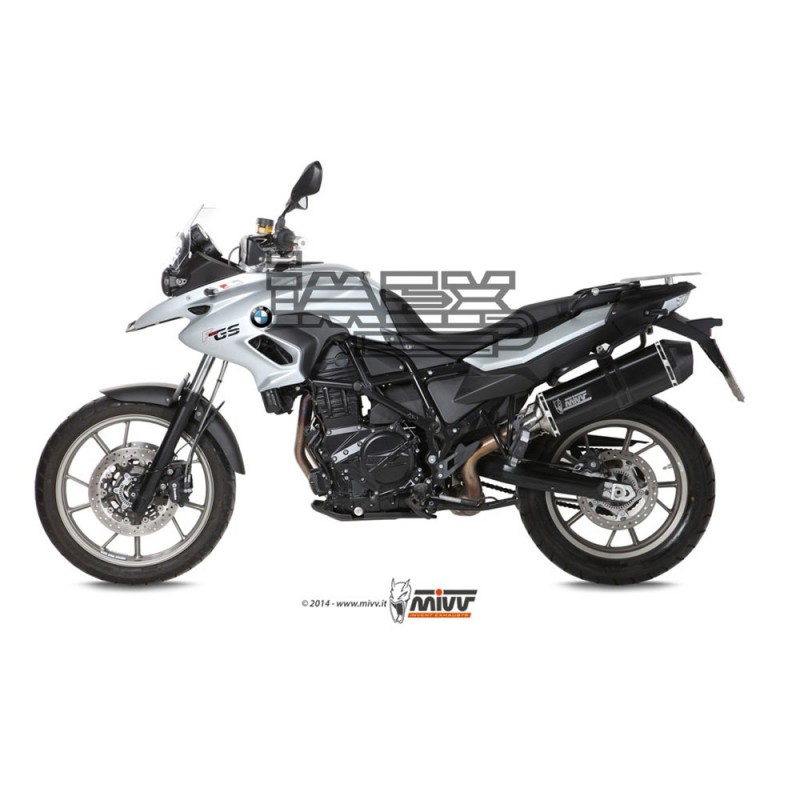Silencieux MIVV SPEED EDGE BMW F 700 GS 2012-2017