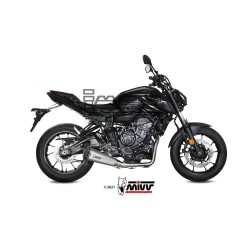 Ligne Complète MIVV DELTA RACE (coupelle carbone) YAMAHA MT07 2021-2024