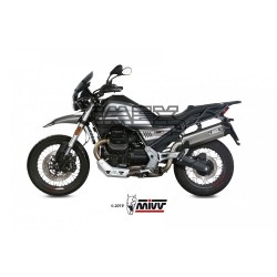 Silencieux MIVV SPEED EDGE (coupelle carbone) MOTO GUZZI V85 TT 2019-2024