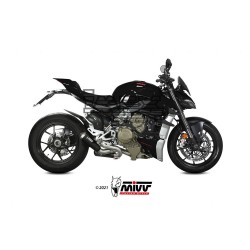 Silencieux MIVV X-M1 DUCATI 1100 STREETFIGHTER V4 2020-2022
