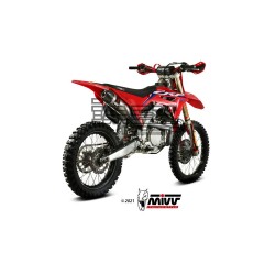 Silencieux MIVV STR1(coupelle carbone) HONDA CRF 450 R 2021-2024