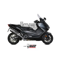 Ligne Complète MIVV SR-1 (coupelle carbone) YAMAHA T-MAX 560 2020-2021