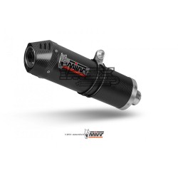 Silencieux MIVV SPORTLINE (coupelle carbone) ovale HONDA CROSSRUNNER 800 2015-2020
