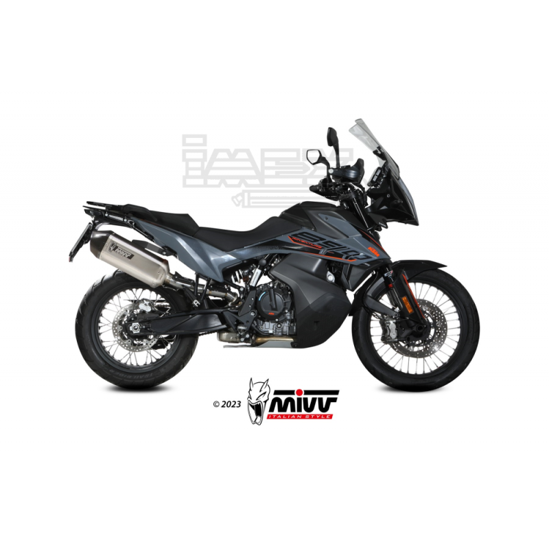 Silencieux MIVV Speed Edge KTM 790 / 890 Adventure / R 2021-... et 890 SMT 2023-... Silencieux MIVV Speed Edge KTM 790 / 890 Adventure / R 2021-... et 890 SMT 2023-...