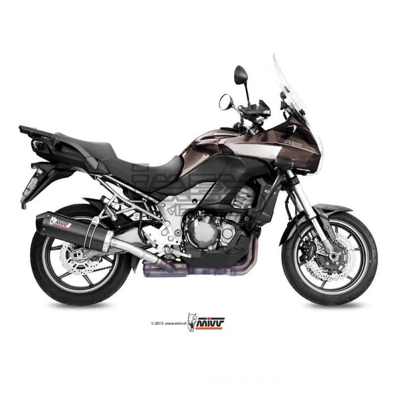 Silencieux MIVV SPORTLINE (coupelle carbone) KAWASAKI Versys 1000 2012-2014