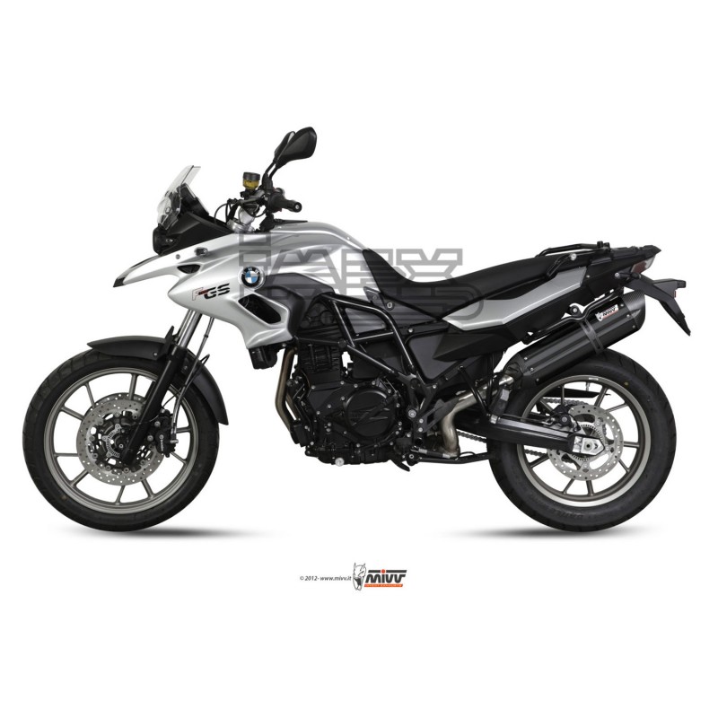 Silencieux MIVV SUONO (coupelle carbone) BMW F 700 GS 2012-2017