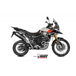 Silencieux MIVV Speed Edge Triumph Tiger 900 GT/RALLY/PRO 2024-... Coupelle Carbone