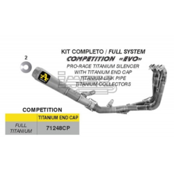 Ligne Complète Arrow Pro-Race Compétition Honda CBR 1000 RR-R / SP 2024-…