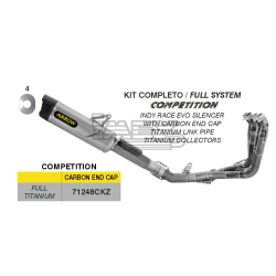 Ligne Complète Arrow Indy Race Evo Compétition Honda CBR 1000 RR-R / SP 2024-…