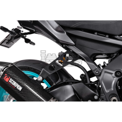 Kit de suppression repose pieds passager pour Ligne Scorpion Yamaha MT09 / SP 2024-...