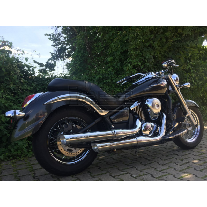 Silencieux Miller Challenger Kawasaki VN 900 Classic / Custom 2006-2016