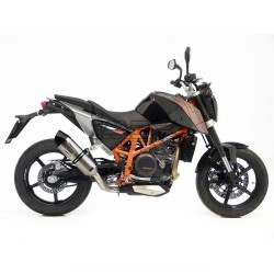 Silencieux LEOVINCE LV One KTM 690 DUKE 2012-2015 (Coupelle Carbone)