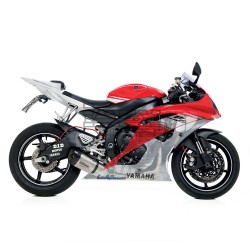 Ligne Complète LEOVINCE Factory S Yamaha YZF 600 R6 2006-2016 (Coupelle Carbone)