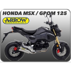 Ligne Complète ARROW X-Kone Honda MSX 125 2016-2020