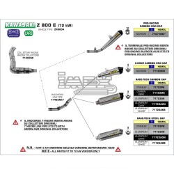 Silencieux ARROW Race Tech Kawasaki Z 800 E 2013-2017