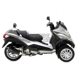 Silencieux LEOVINCE Nero Gilera FUOCO 500, Piaggio MP3 400 LT/RST, MP3 500 Sport LT/Business LT (Coup. Carbone)