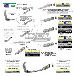 Ligne Complète ARROW Pro Racing Adapt.Kawasaki ZX10R NINJA 2011-2015