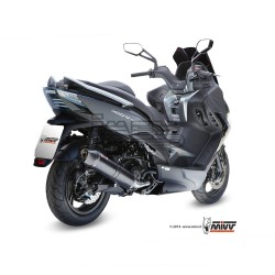 Ligne Complète MIVV STRONGER ROND Adapt.Kymco XCITING 400 2013-...