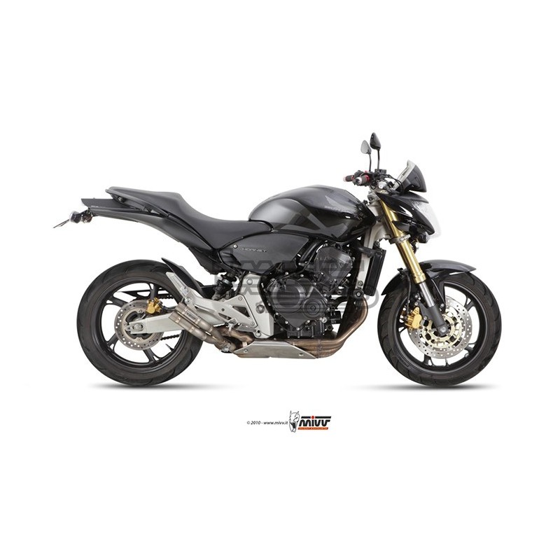 Silencieux MIVV DOUBLE GUN Adapt.Honda CB 600 HORNET / CBR 600 F