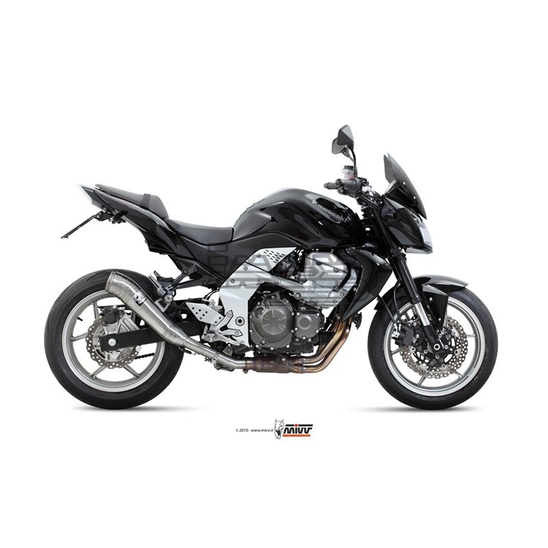 Silencieux MIVV GHIBLI Adapt.Kawasaki Z 750 2007-2013