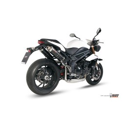 Silencieux MIVV ROUND GP Adapt.Triumph SPEED TRIPLE 1050 2011-