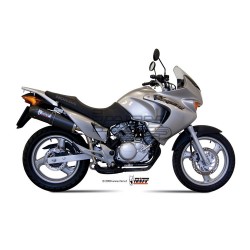 Silencieux MIVV SPORTLINE (coupelle carbone) ovale Honda XL 125 V VARADERO 2001-2013
