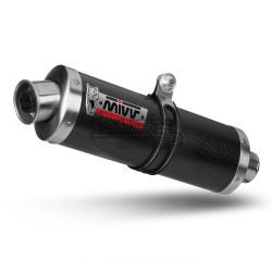 Silencieux MIVV SLIP-ON Ovale Kawasaki KLV 1000 / Suzuki DL 1000 V-STROM