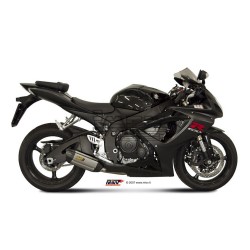 Silencieux MIVV SUONO (coupelle carbone) Suzuki GSX R 600/750 2006-2007