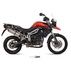 Silencieux MIVV SUONO (coupelle carbone) Triumph TIGER 800 2011-2019