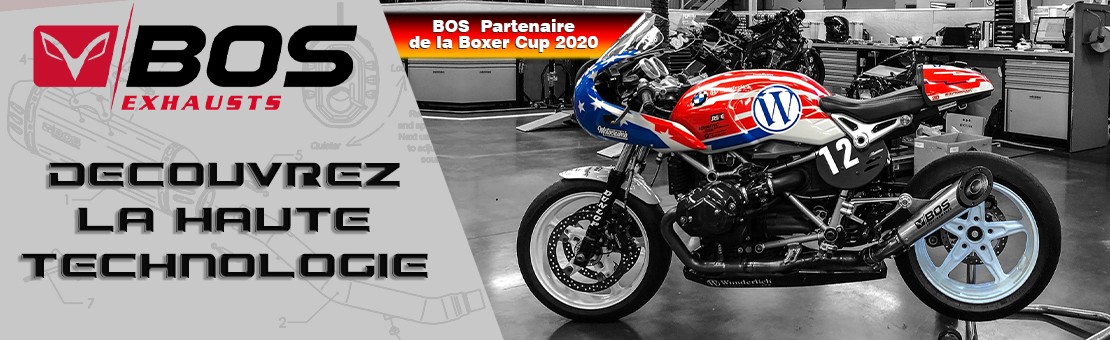 Echappements BOS Exhaust partenaire de la Boxer Cup